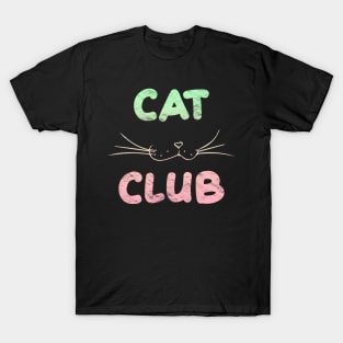 Cat Club - Cream T-Shirt